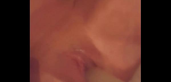  Amateur Wife licked Dildo Fuck